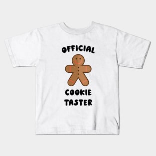 Official Cookie Taster Kids T-Shirt